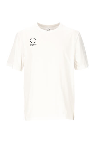 ピエルパターン切替ドライトレーニングTシャツ White